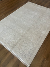 ORDİN 02 KREM  GRİ BAMBU SALON HALISI