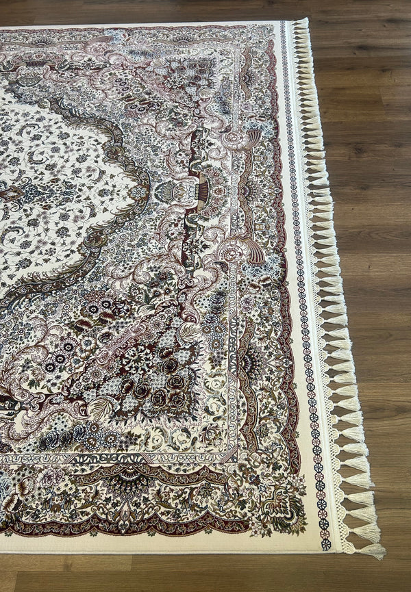İRAN TEBRİZ BAMBU MAKİNE İPEĞİ SALON HALISI