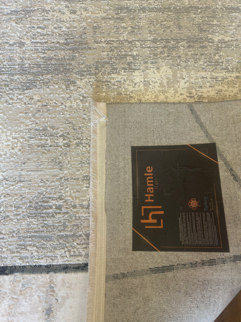 DİAMOND KREM LACİVERT SALON HALISI