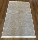 TUŞE-HQ MAKİNEDE YIKANABİLİR GRİ BAMBU KİLİM