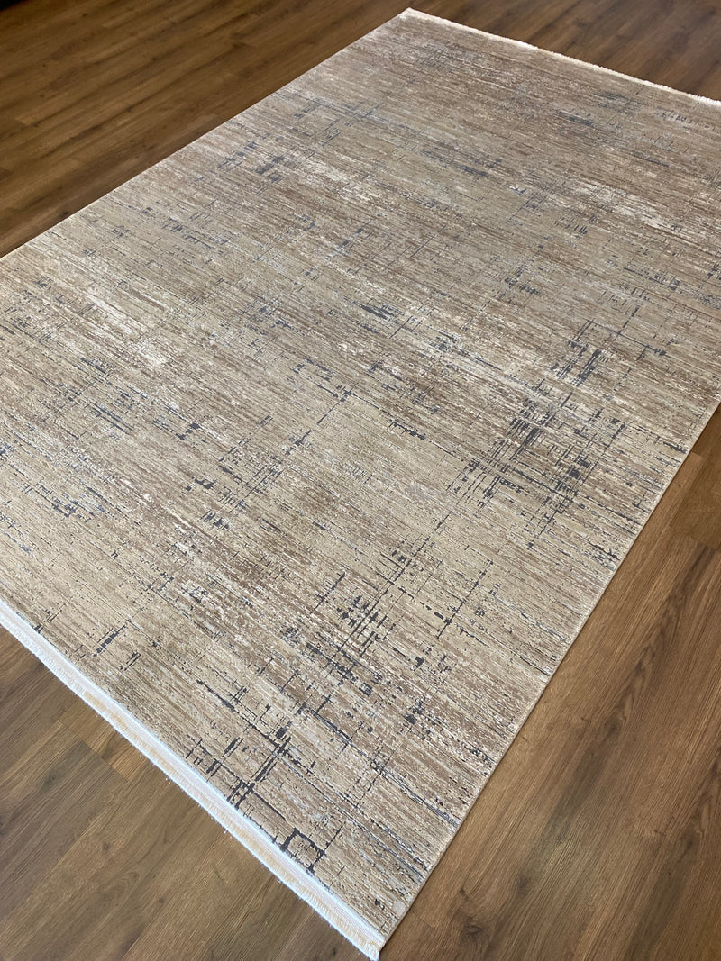 ROMA VİZON GRİ BAMBU SALON HALISI
