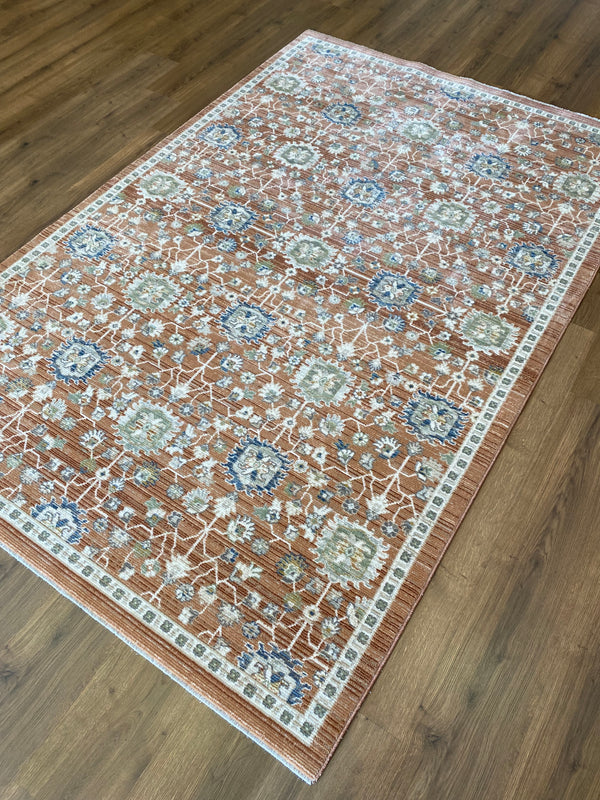 RUSTİK UŞAK DESENLİ SALON HALISI